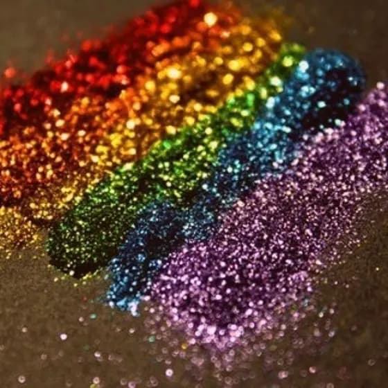 Pote Glitter Gliter Brilho - Poliéster 5g - Escolha Cores