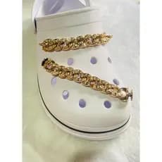 Par (2 Unidades) Corrente Sapato Encantos  Charme Decoração Para Babuches