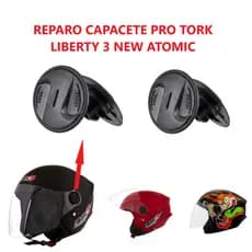 Kit Reparo Viseira Capacete Pro tork New Libert 3 aberto New Atomic Coquinho