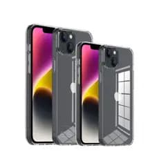 Capa Clear Space Transparente Alta Proteção Compatível iPhone 7 11 13 14 15 16 Pro Max Não Amarela royal