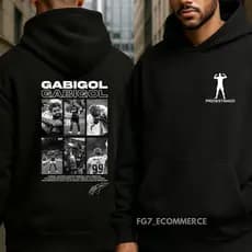 Moletom Unissex Canguru Atacante Gabigol Futebol Predestinado Jogador Gabriel Barbosa