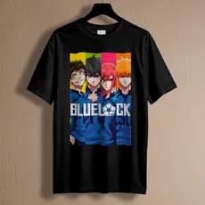 Linda Camisa Camisa Camiseta Blue Lock Hyoma Chigiri Rensuke Kunigami Meguru Futebol Anime REF 2584 Fluxo Geek Premium E