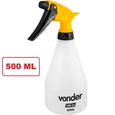 Borrifador Manual Pulverizador Vonder 500ml Regulável em Spray Jato ou Névoa Jardim, Faxina e Estética Automotiva