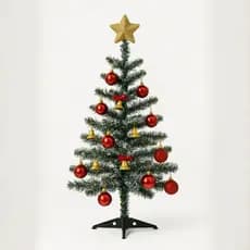 ÁRVORE DE NATAL PERSONALIZADA 90 CM, 70 GALHOS, PREMIUM HOME DECOR NATAL ENFEITES
