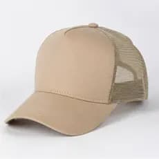 BONÉ TRUCKER COM TELINHA CARAMELO CASUAL MASCULINO
