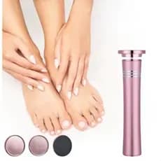 Esfoliador Portátil Pedicure Raspador Tirar Calos Pele Morta Elétrico Lixa Recarregavel Esfoliadora