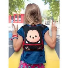 Mochila Escolar Costas Infantil 3D Mickey Mouse Disney Tsum Tsum 13" Original Lançamento 2025
