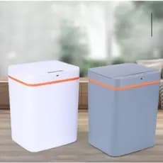 Lixeira Automática Inteligente Sensor Recarregável 12 litros Banheiro Cozinha Lavabo