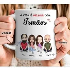 Caneca 325 ml Personalizada Irmãos