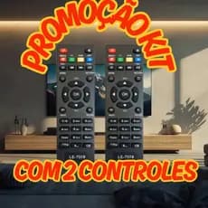 Controle Remoto Universal Para Tv Box Botões Inteligentes Aparelho Preto
