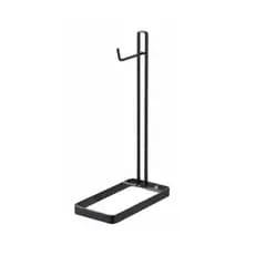 Fruteira Industrial Vertical Gancho para Mesa Decoração Aço Preto