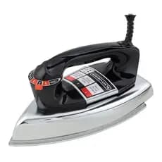 Ferro de Passar Black+Decker VFA1110TM2 a Seco com Base de Alumínio Polido 127V