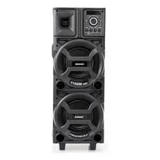 Caixa de Som Amplificada Amvox ACA 1101 Duplo Woofer 8” 1100W RMS Bluetooth USB TWS Bivolt