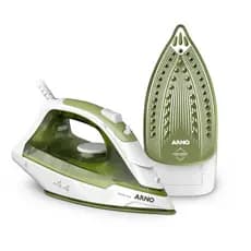 Ferro a Vapor Arno Ecogliss FEC2 Base Cerâmica Modo ECO Vapor Contínuo Antigotejamento 127V