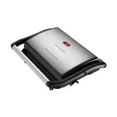 Grill Mondial Press PG-01 Preto Inox 127V Sanduicheira Elétrica Antiaderente Compacta