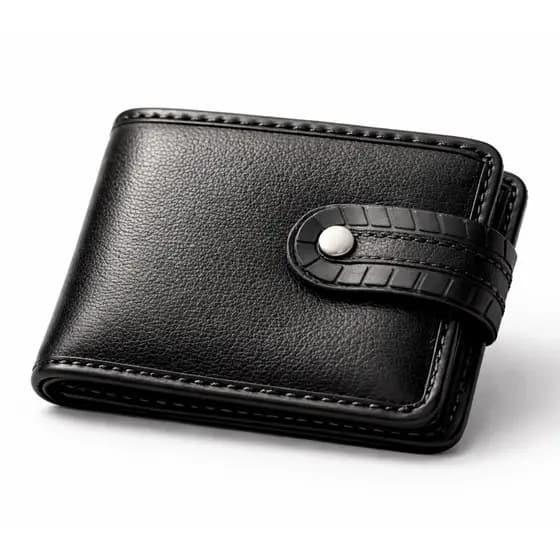 Carteira Masculina Premium Couro Sintético Porta Cartões Compacta Casual Social - Envio Rápido