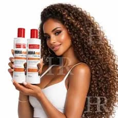 Kit Mel Cola SHAMPOO + CONDICIONADOR 500ml Cada Hidratante Cabelos Cacheados Ondulados Crespos