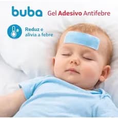 Gel Aliviar Febre Adesivo Buba Criança Bebê Infantil