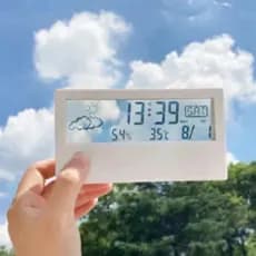 Relógio Despertador Digital de Mesa LED com Alarme – Portátil e Moderno