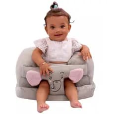 Assento De Bebê e Cadeirinha Sofázinho Multiuso Estofada Brincar e Descansar.