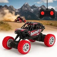 Carrinho de Controle Remoto Anda Na Terra Jeep Off Road Rock Crawler Brinquedo Infantil Barato
