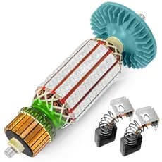 Induzido+ Carvão Gdc 14-40 / Gdc 150 / Gdc 12-34D Serra Marmore 1548/ 1E48 127V