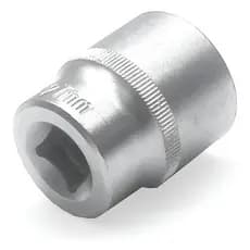 Soquete Curto Sextavado Aço 27 Mm Encaixe 1/2 Para Chave de Impacto