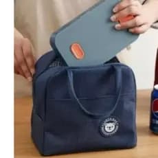 Bolsinha Térmica Impermeável Fitness Academia Trabalho Marmita Lancheira Bolsa Portátil