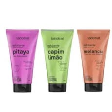 Esfoliante Labotrat Corpo e Rosto + Hidratante Pele Lisa Renovada e Macia Spa em Casa