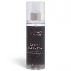 Body Splash Árebe Noite Infinita Miss Care 200ml Fragrância Sofisticada Vitamina E