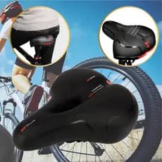 Selim Assento  Banco de Bicicleta confortável Zone Vazado Antiprostático largo Gel Refletor
