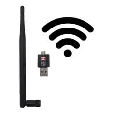 Antena Wifi Adaptador Wireless 1800mb/s Usb 2.0 Wireless 802.iin Universal KAPBOM original