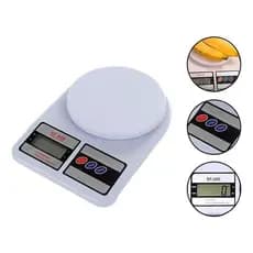 Balança de cozinha digital Balança digital SF-400 pesa até 10kg branco