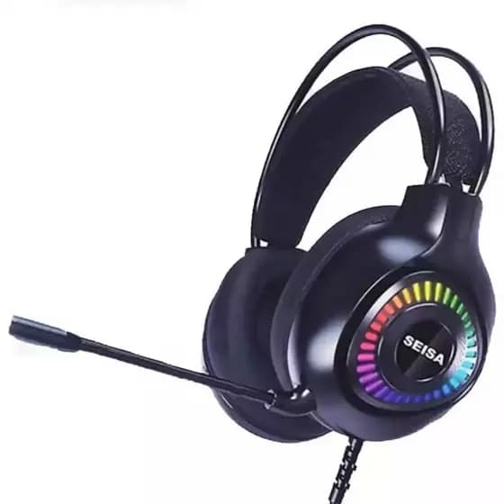 Fones de ouvido Headset Gamer com fio com microfone USB e P2 para PC computador headset videogames