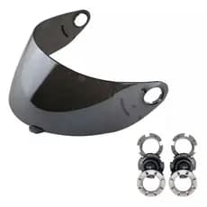 Viseira Shark S700 S650 / S700 / S800 / S900 / OPENLINE + Botão De Reparo Polivisor vision