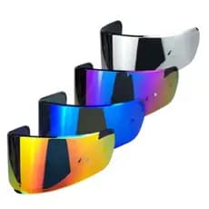 VISEIRA POLIVISOR YOHE 912/915/918 EBF E0X/NEW SPARK RESISTENTE 2.2 MM  ANTI RISCO ESPELHADA VARIAS CORES