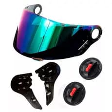 KIT VISEIRA E REPARO VISION FF358 DIVERSAS CORES