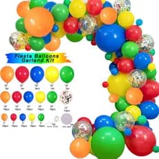 120pcs Balão De Látex Colorido Conjunto Para Festas E Aniversários