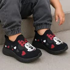 Tênis Calce Fácil Infantil Menina Sem Cadarço Slip On