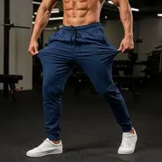 Calça Masculina Jogger Tactel Preço Barato Leve Respiravel Praticar Esporte Academia Verão Inverno