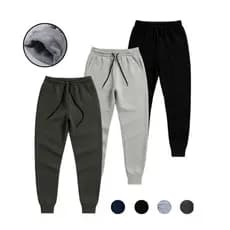 Kit 2 Calça Moletom Peluciado Slin Confortável Algodão Esportiva Treino Academia Passeio Básica Preço de Atacado