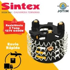 Resistência Chuveiro / Torneira Sintex Elétrica 3 Temperaturas 127v 4400w R144