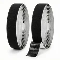 Velcro Com Adesivo Dupla Face Autocolante 10m X 5cm - Preto