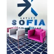 Poltrona Cadeira Luxo Betina Metalon Sofisticado Salão Mesa Escritorio Clinica