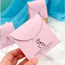 80 Mini Sacolinha Personalizada com Logo Embalagem Sacola para Joias, Lojas e Acessórios Brinde