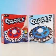 Jogo De  Palavras Tabuleiro Tapple Em Portugues Stop Trava Letras Temporizador Grande Família Amigos