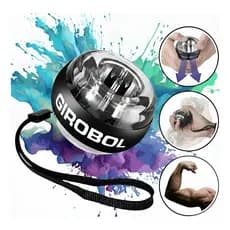 Girobol Original Fortalecedor Muscular Punho Gyro Ball Powerball Exercício Fisioterapia Reabilitação