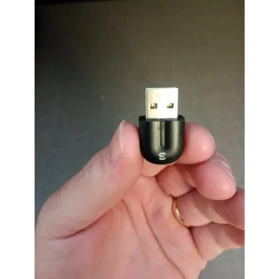 Adaptador Bluetooth 5.3 Essager USB PC Notebook Mouse Teclado Fone Sem Fio Windows