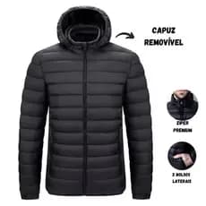 Jaqueta Puffer Blusa Casaco Bobojaco Frio Impermeável Moto