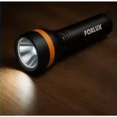 Lanterna Grande a Pilha RESISTENTE 18,5cm com 0 LED em ABS Foxlux